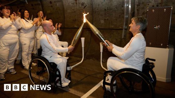 Paralympic Games torch relay goes via Channel Tunnel at Folkestone – MASHAHER