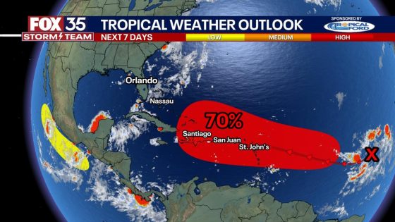 Tropical Storm Ernesto could form next week as forecasters increase chance of development for Atlantic system – MASHAHER