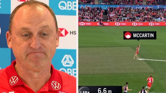 Sydney Swans coach John Longmire responds to Craig McRae post-game interview, Collingwood Magpies home ground advantage, press conference, latest news – MASHAHER