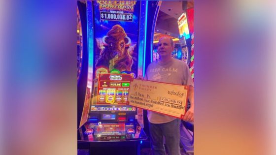 Man wins million-dollar jackpot at Thunder Valley – MASHAHER