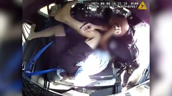 Video shows police officer beating detainee in back of patrol car – MASHAHER