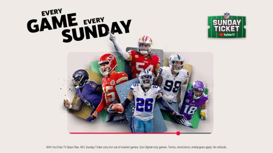 NFL Sunday Ticket and YouTube TV’s key plays feature puts more control of the gameday ritual in your hands – MASHAHER