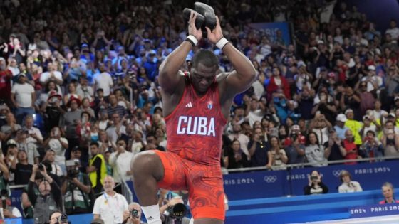 Cuba's Lopez bags record fifth-straight wrestling gold – MASHAHER