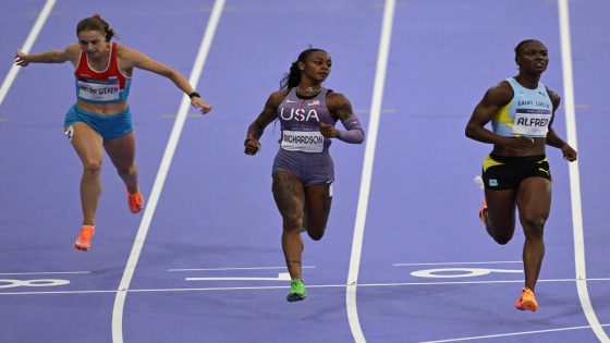 Paris Olympics: Saint Lucia’s Julien Alfred upsets Sha’Carri Richardson in women’s 100 meters – MASHAHER