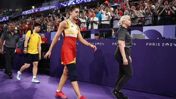 Carolina Marin picked up another ACL injury during Paris semis exit, scans say – MASHAHER