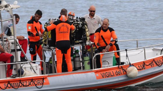 5 bodies recovered from Italy coast after yacht sinks – MASHAHER