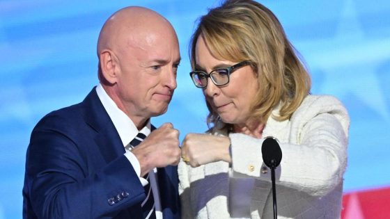 Former Rep. Gabby Giffords, joined by Sen. Mark Kelly, urges voters to support Kamala Harris – MASHAHER