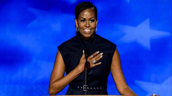 Watch: Michelle Obama slams Trump’s “Black job” comment, praises Kamala Harris in DNC speech – MASHAHER