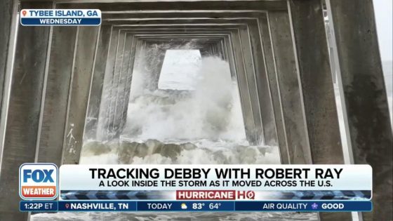 See FOX Weather’s Robert Ray travel through Hurricane Debby – MASHAHER