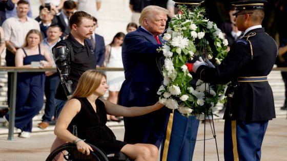 Trump ‘respectfully’ honored fallen troops at Arlington National Cemetery amid altercation report: veteran – MASHAHER