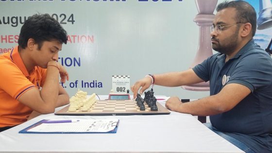 National Chess Championship 2024: Usual script continues as Surya Sekhar, Abhijeet, Sethuraman post wins – MASHAHER