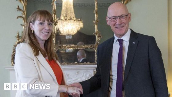 Angela Rayner denies UK government forcing Scottish spending cuts – MASHAHER