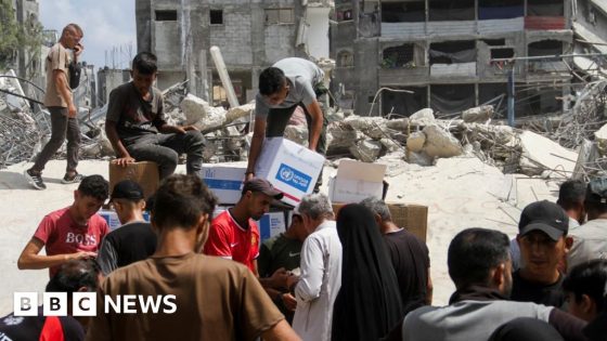 UN Gaza aid operation continuing after staff forced to evacuate – MASHAHER