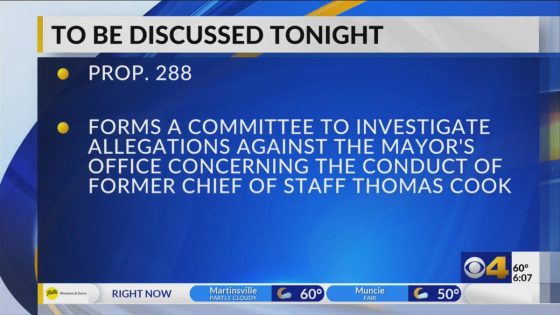 Indianapolis City Council discussing sexual harassment training and response – MASHAHER