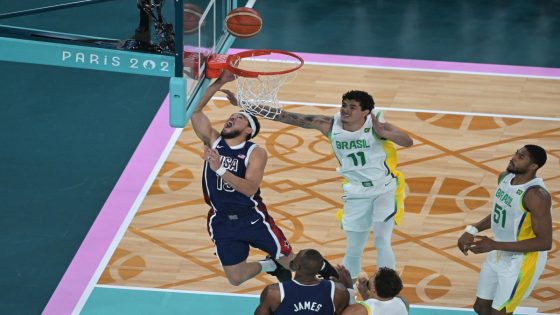 Team USA finishes greatest day of basketball ever in one arena by rolling Brazil in quarterfinals at 2024 Olympics – MASHAHER