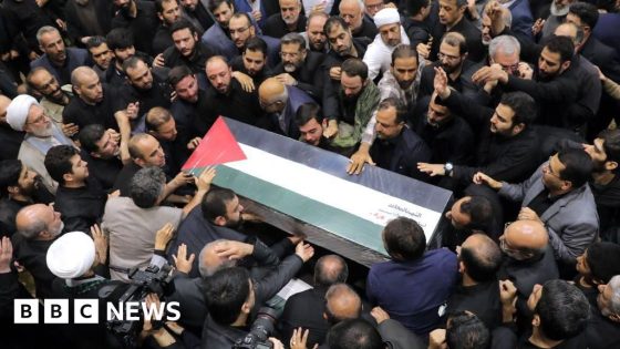 Mourners gather as Hamas leader Haniyeh is buried in Qatar – MASHAHER