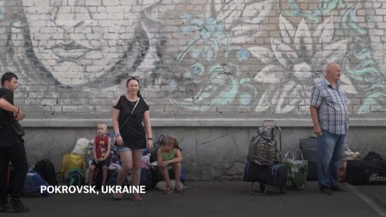 Ukrainians wait for buses and trains out of Pokrovsk as Russian forces advance towards city – MASHAHER