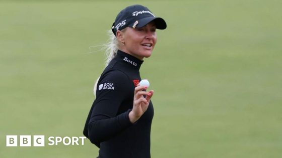 Women’s Open 2024: Charley Hull takes one-shot lead after opening round – MASHAHER