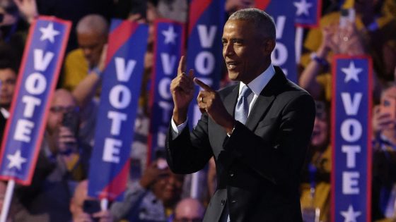 In boosting Kamala Harris at DNC, Obamas go high and low – MASHAHER