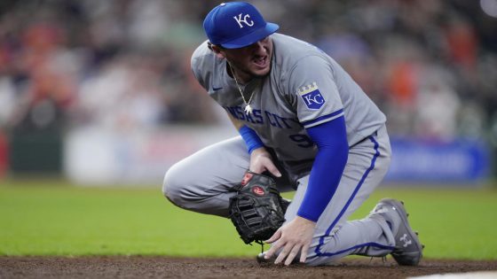 Royals first baseman Vinnie Pasquantino will miss 6-8 weeks with broken thumb after disastrous play – MASHAHER