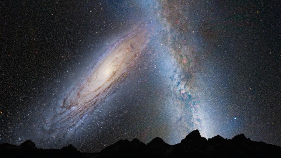 Catastrophic collision between Milky Way and Andromeda galaxies may not happen after all, new study hints – MASHAHER