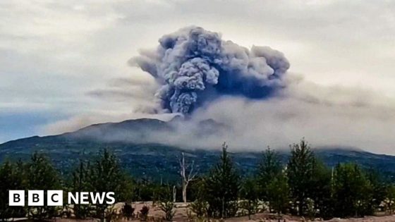 Russian earthquake triggers volcanic eruption – MASHAHER