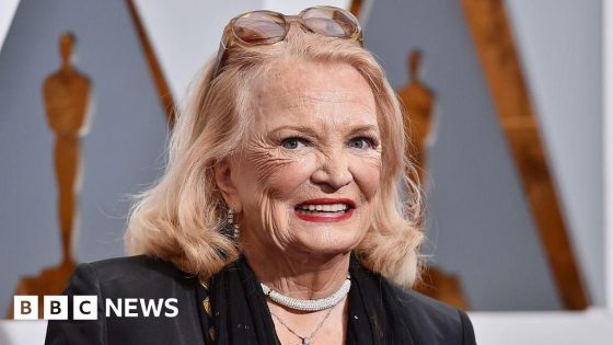 The Notebook actress Gena Rowlands dies at 94 – MASHAHER