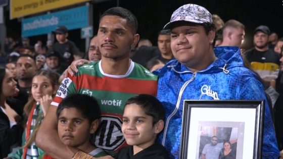 Tyrone Munro plays for South Sydney Rabbitohs after his mum passes away, Penrith Panthers, tries, video – MASHAHER