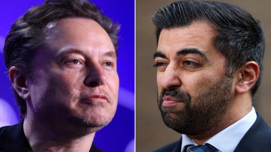 Elon Musk brands Humza Yousaf a ‘super racist scumbag’ – MASHAHER