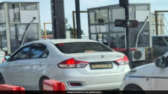 Singapore Envoy Spots Car With “Unusual Plate” Entering Delhi, Raises A Query – MASHAHER