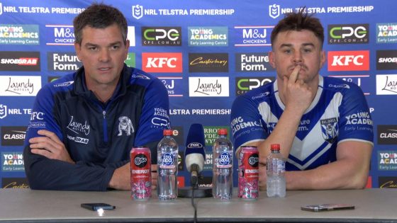 Canterbury Bulldogs press conference, Cameron Ciraldo, Matt Burton injury, Sea Eagles loss – MASHAHER