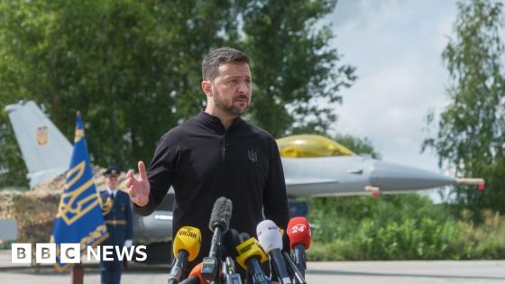 Ukraine receives first F-16 fighter jets – MASHAHER