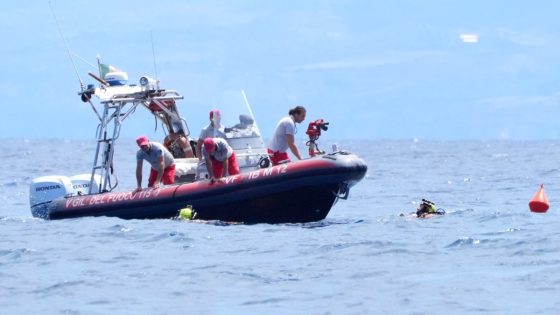 Rescuers Make Tragic Discovery in Search for Survivors of Superyacht Sinking – MASHAHER