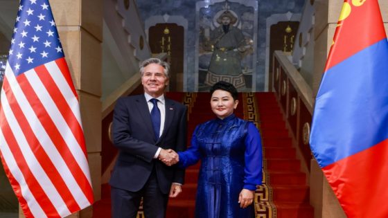 Blinken hails closer ties with Mongolia in rare visit – MASHAHER