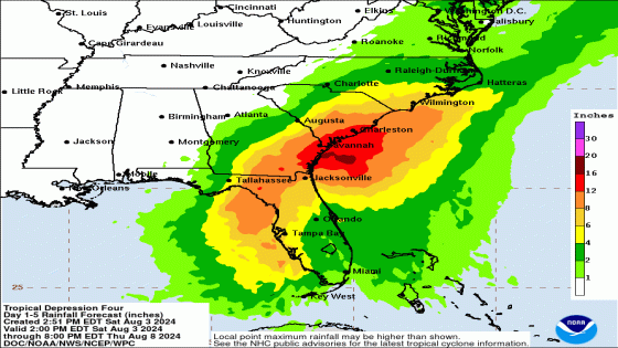 Some South Carolina areas could get 12-16 inches of rain – MASHAHER