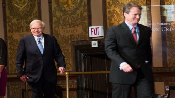 Berkshire Hathaway tops $1 trillion market cap for first time as Buffett accelerates BofA stock sales – MASHAHER