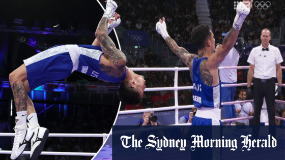 Aussie’s insane celebration after boxing win – MASHAHER