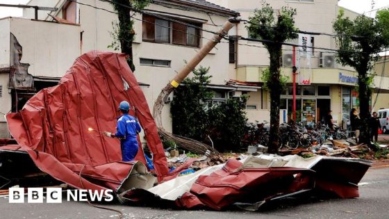 Typhoon Shanshan causes widespread Japan disruption – MASHAHER