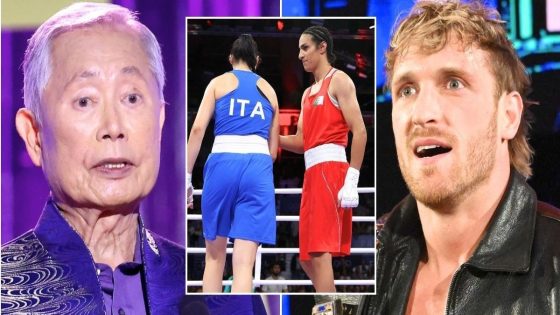 George Takei, 87, sparks unlikely feud with Logan Paul as pair clash over Imane Khelif Olympics row: ‘Hope she SUES!’ – MASHAHER