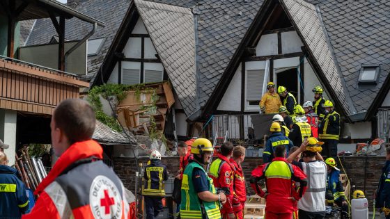 Part of a hotel on Germany’s Mosel River collapses, killing at least 2 people and trapping others – MASHAHER