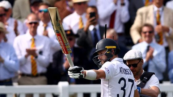 ENG vs SL: Gus Atkinson completes Lord's hat-trick – MASHAHER