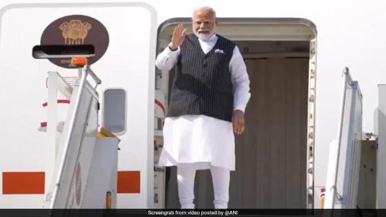 PM Modi Arrives In Warsaw, 1st Visit By Indian Prime Minister In 45 Years – MASHAHER