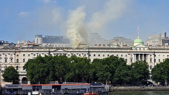 Fire breaks out at London’s Somerset House, home to priceless works by Van Gogh, Cezanne – MASHAHER