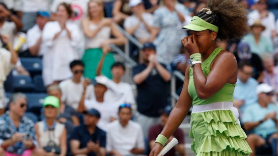 Naomi Osaka breaks down in tears after 1st win in US Open since 2021 – MASHAHER