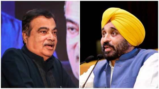 Nitin Gadkari vs AAP government over law and order situation in Punjab – MASHAHER