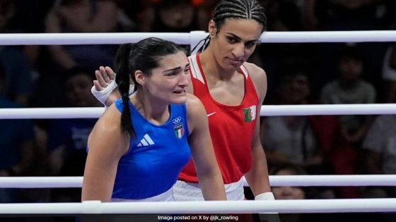 Women’s Boxing Match At Paris Olympics Sparks Gender Row; Imane Khelif; Angela Carini; 2024 Paris Olympics – MASHAHER