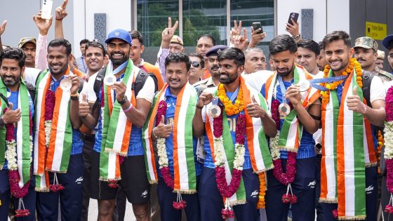 Sreejesh, India’s grand welcome after hockey bronze – MASHAHER