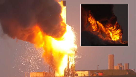 Rocket EXPLODES on launchpad at UK spaceport as engine engulfed in huge fireball – MASHAHER