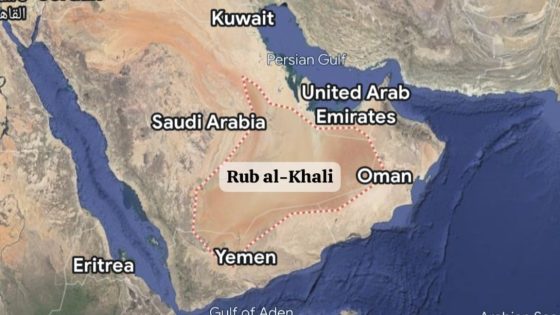 What lies in Saudi Arabia’s Rub al-Khali, world’s most dangerous desert, that swallowed up Telangana man – MASHAHER