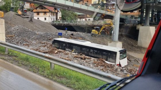 Austria: Parts of Vienna under water after record rainfall – as cars swept through ski resort | World News – MASHAHER